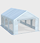 Partyzelt 4 x 6 Meter