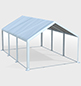 Partyzelt 4 x 6 Meter